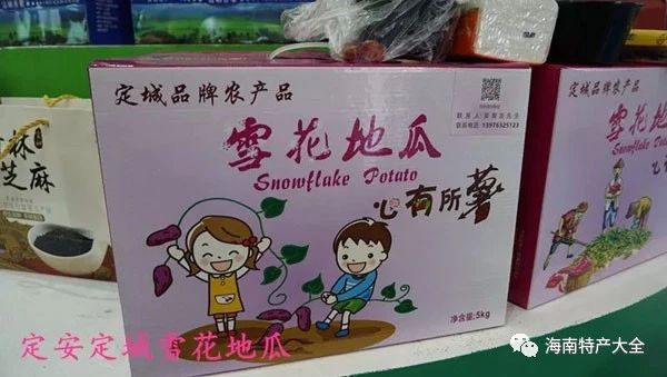 定城雪花地瓜 海南常見(jiàn)的地瓜品牌介紹,你都吃過(guò)哪些?