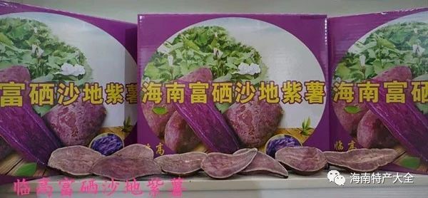 臨高富硒沙地紫薯 海南常見(jiàn)的地瓜品牌介紹,你都吃過(guò)哪些?